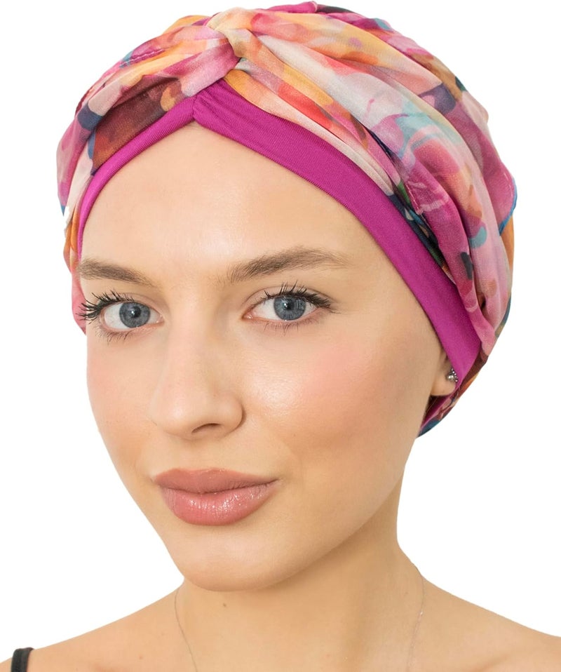 CAPLORD Head Scarf for Women Skull Cap Chemo Patients Headwear Cancer Hair Loss Scarf Headwrap Cover Hat Turban Covering Wrap - Image 5